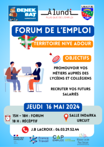 forum de l’emploi sur le territoire Nive-Adour